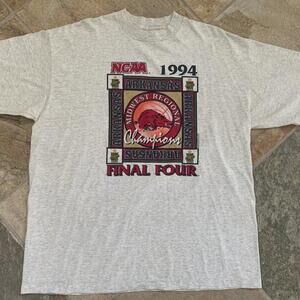 Arkansas Razorbacks 1994 Ncaa College Basketball Shirt Retro Tee